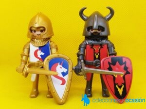 Playmobil Duo pack caballero del unicornio y caballero del Dragón REF 5815