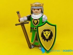 Playmobil Rey del Reino de los Leones, caballero medieval