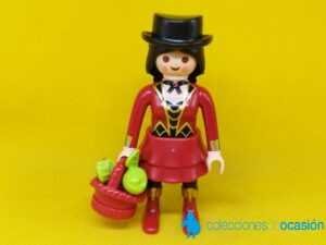 Playmobil Mujer del oeste con cesta de manzanas