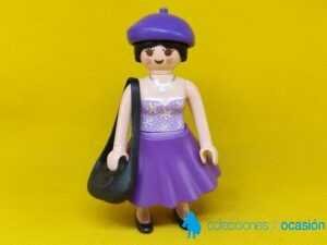 Playmobil Mujer francesa, chica actual, centro comercial
