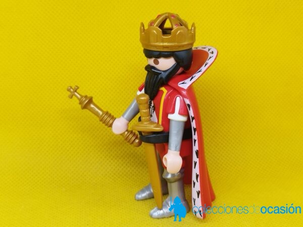 Playmobil Rey del reino de los leones rojos, rey medieval - Imagen 2