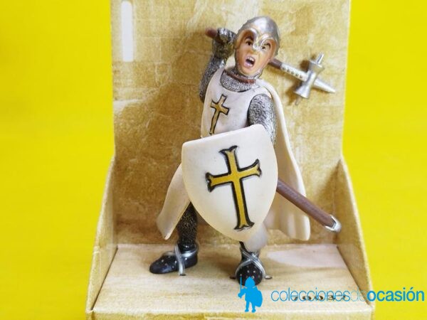 Schleich Templario con escudo y martillo de combate schleich REF 70037