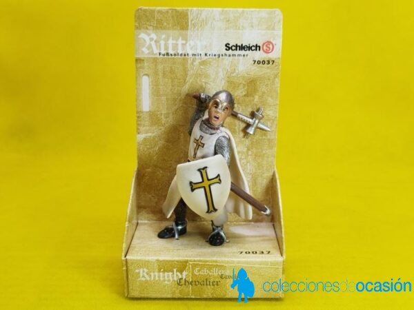 Schleich Templario con escudo y martillo de combate schleich REF 70037 - Imagen 2