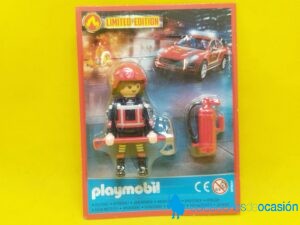 Playmobil Bombero con extintor