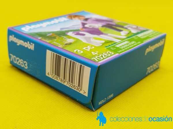 Playmobil Exclusivo Milka chico con ternera REF 70263 - Imagen 3