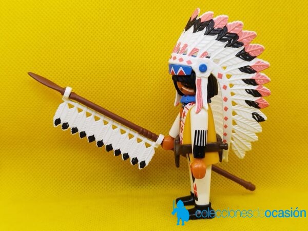 Playmobil Jefe indio, guerrero apache - Imagen 2