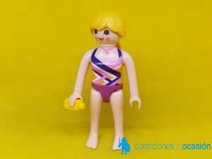 Playmobil Mujer con bañador y bote de crema
