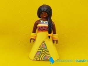 Playmobil Mujer con vestido amarillo