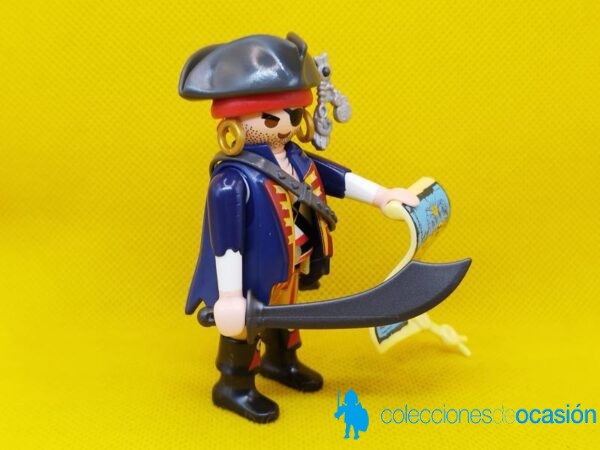 Playmobil Pirata con mapa del tesoro y parche en el ojo - Imagen 2