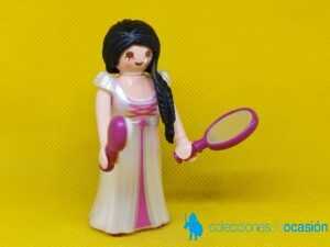 Playmobil Princesa medieval con camisón, cepillo y espejo