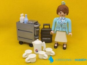 Playmobil Azafata Air Korea promocional