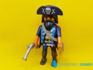 Playmobil Capitán pirata con barba negra