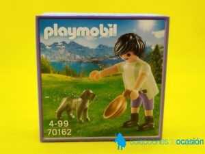Playmobil Milka Hombre con perro REF 70162