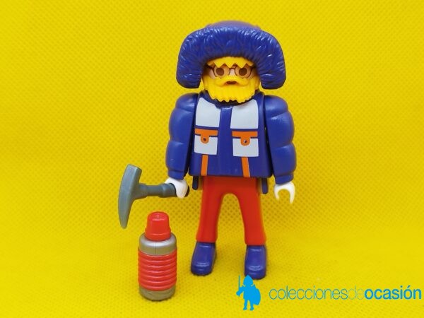 Playmobil Montañero, explorador, colección Planeta
