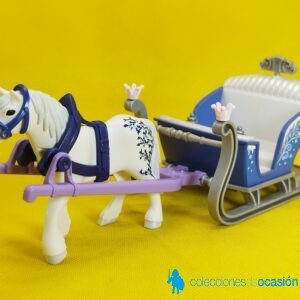 Playmobil Trineo con caballo percherón