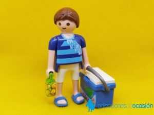 Playmobil Veraneante con nevera