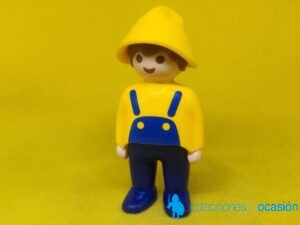 Playmobil 1 2 3 niño pescador, granjero