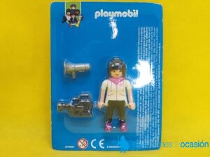 Playmobil Colección profesiones, cámara, periodista