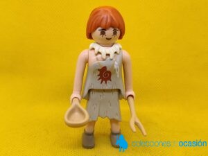 Playmobil Mujer prehistórica, mujer troglodita