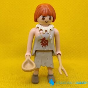 Playmobil Mujer prehistórica, mujer troglodita