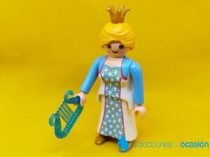 Playmobil Princesa con lira azul