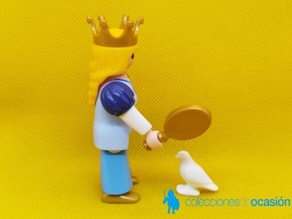 Playmobil Reina con vestido azul y espejo - Imagen 3