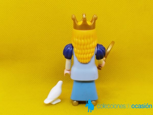 Playmobil Reina con vestido azul y espejo - Imagen 4
