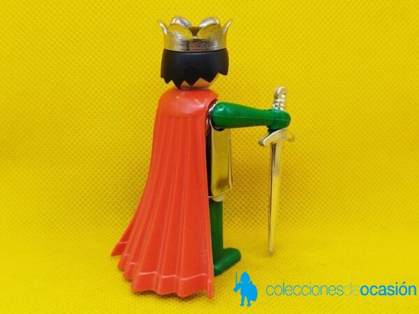 Famobil Rey medieval con coraza cromada, click - Imagen 3