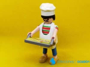 Playmobil Cocinero con pizza