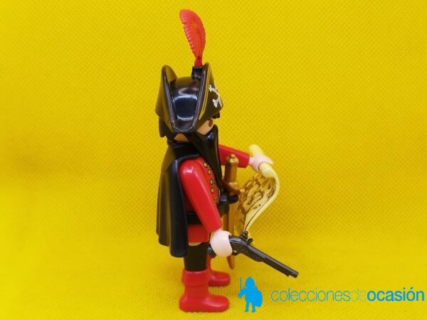 Playmobil Corsario con mapa del tesoro, capitán pirata barba negra - Imagen 3