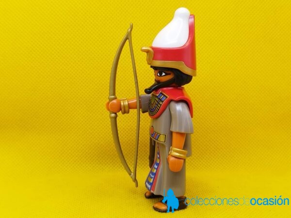 Playmobil Faraón con casco rojo (Deshret) - Imagen 2