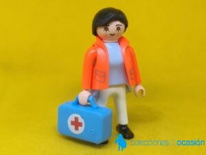 Playmobil Médica de rescate, enfermera con botiquín