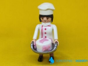 Playmobil Pastelera con tarta, Cocinera