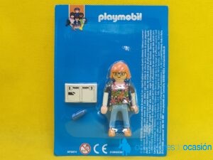 Playmobil profesora, bibliotecaria, colección planeta profesiones