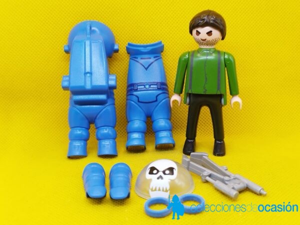 Playmobil Astronauta fantasma, astronauta azul - Imagen 4