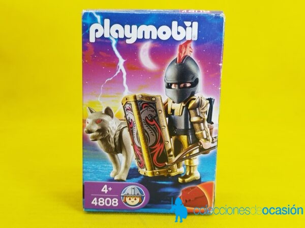 Playmobil Caballero con lobo REF 4808, arquero