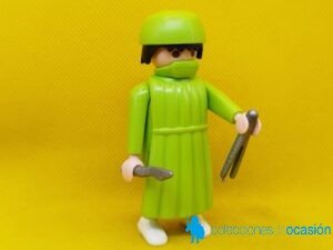 Playmobil Cirujano con bisturí y pinzas, médico