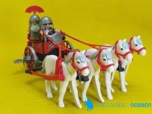 Playmobil Cuadriga romana con oficial romano y legionario