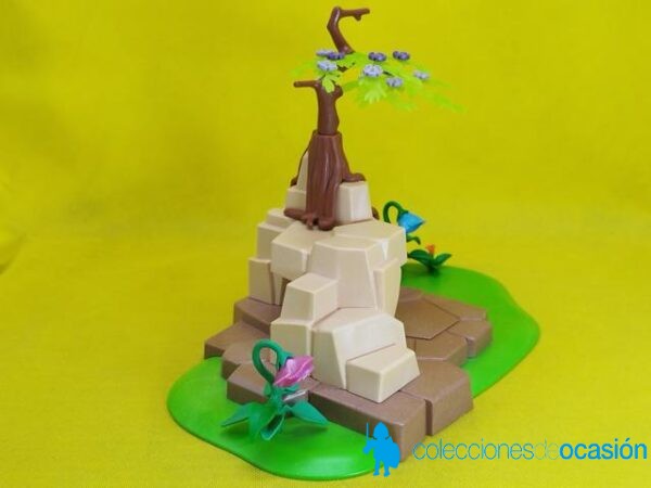 Playmobil Diorama con cueva y escondite secreto - Imagen 2