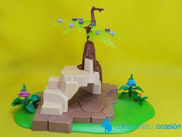Playmobil Diorama con cueva y escondite secreto - Imagen 3