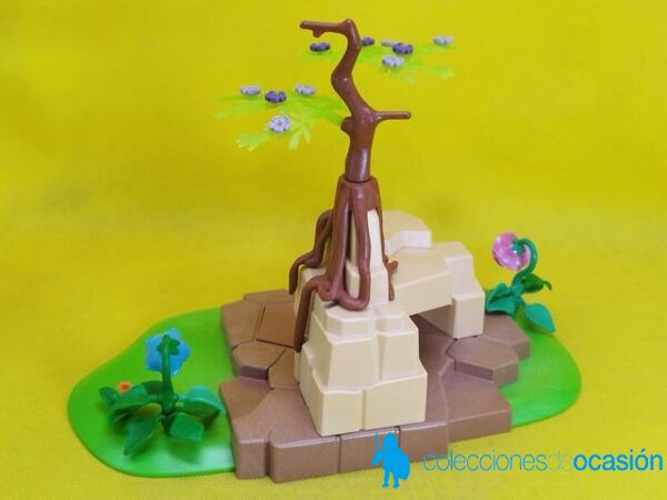 Playmobil Diorama con cueva y escondite secreto - Imagen 4
