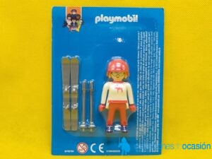 Playmobil Esquiadora colección planeta oficios