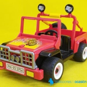Playmobil Jeep rojo REF 3754, todoterreno