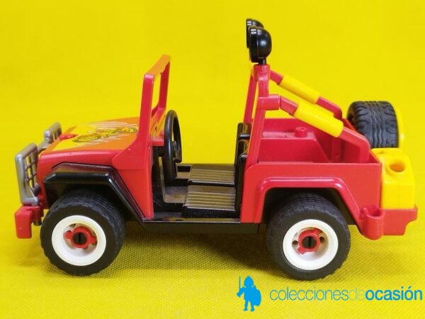 Playmobil Jeep rojo REF 3754, todoterreno - Imagen 2