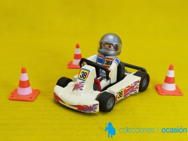 Playmobil Kart y piloto de carreras REF 4932