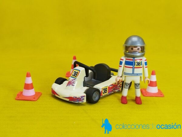 Playmobil Kart y piloto de carreras REF 4932 - Image 4