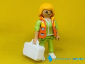 Playmobil Médica de emergencias con botiquín, doctora