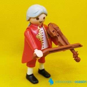 Playmobil Mozart, violinista, colección Planeta