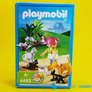 Playmobil Niña con gatos REF 4493