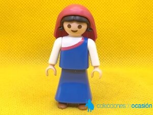 Playmobil Niña pastora, aldeana, figura para Belén